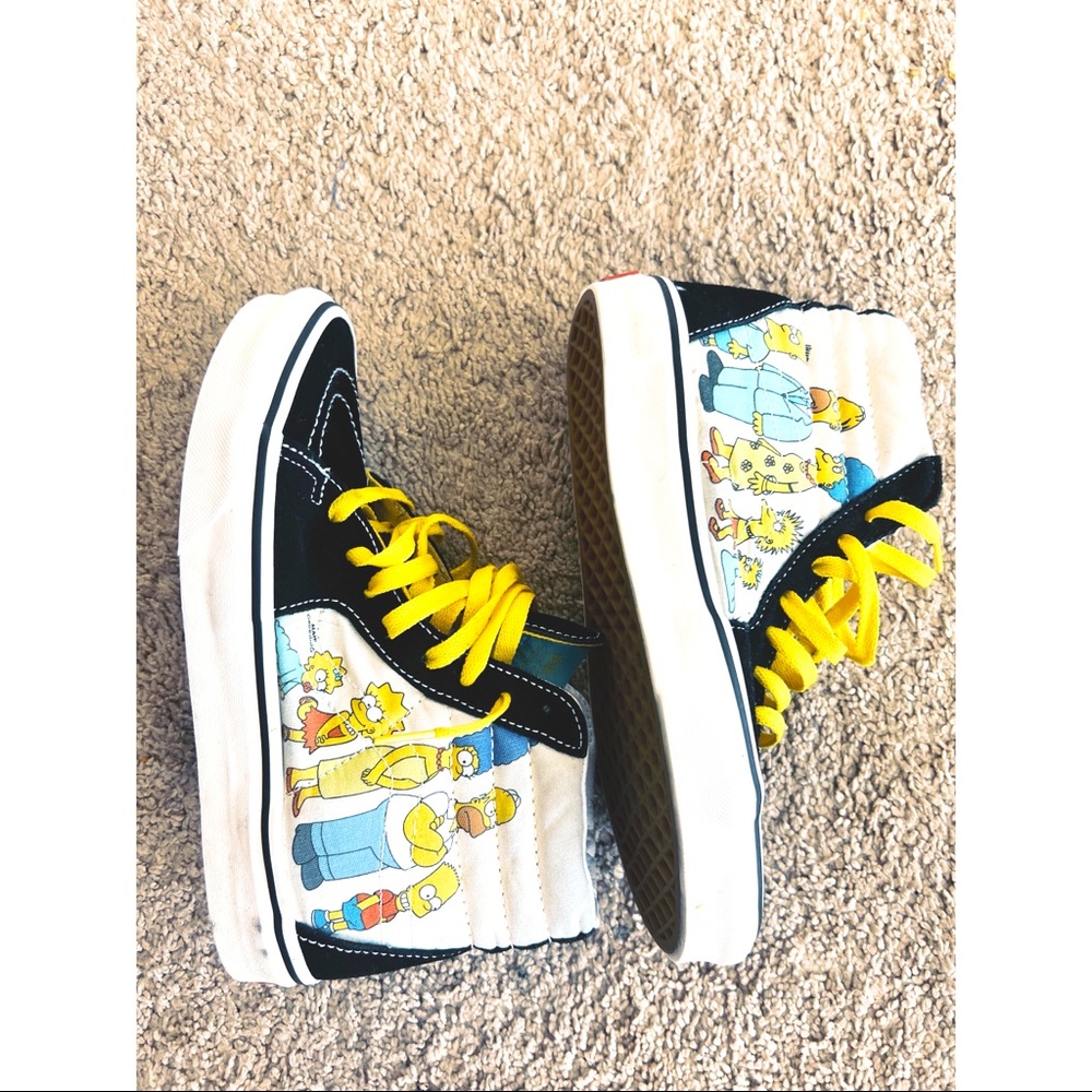 VANS “The Simpson” High Top Sz 7” SK8 1987 -High Top Sz 7 Sneakers- 2020